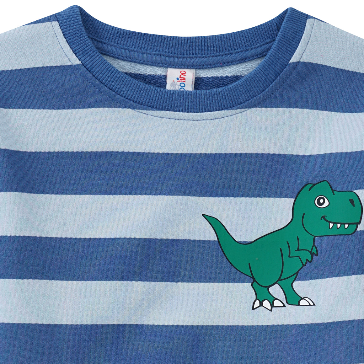 Kinder Sweatshirt mit Blockstreifen