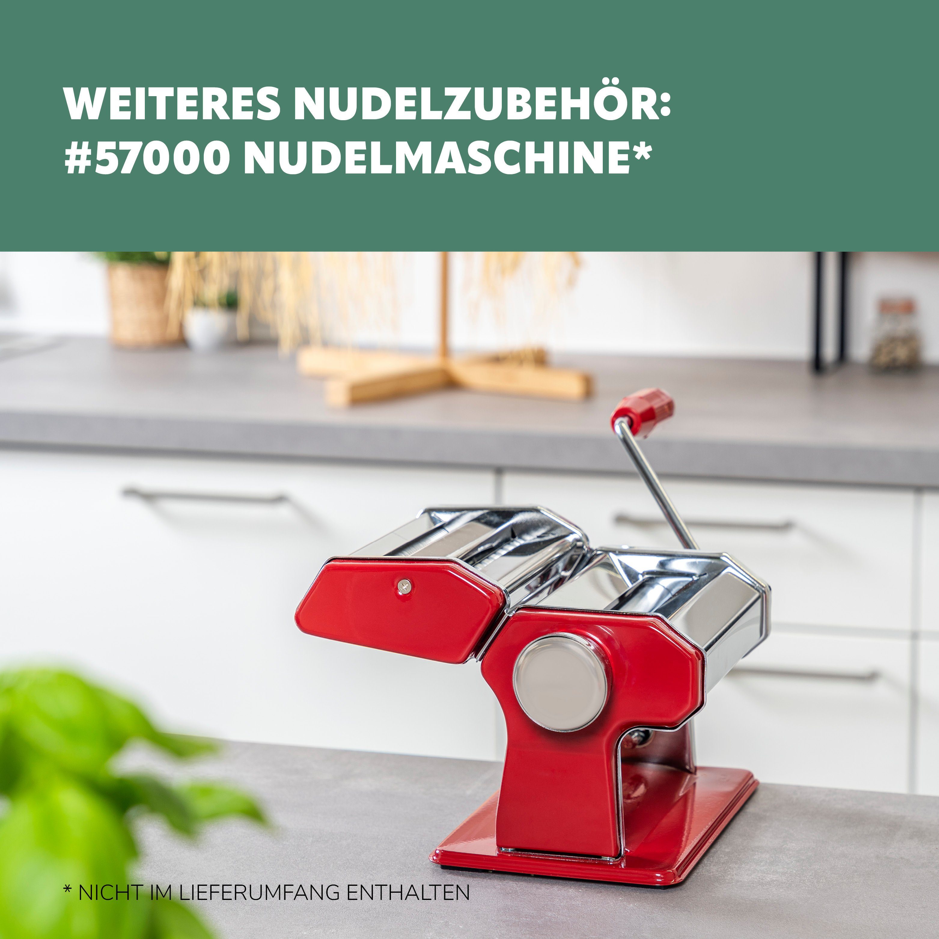 bremermann Nudeltrockner aus Bambus – Nudelständer für selbstgemachte Pasta, faltbar