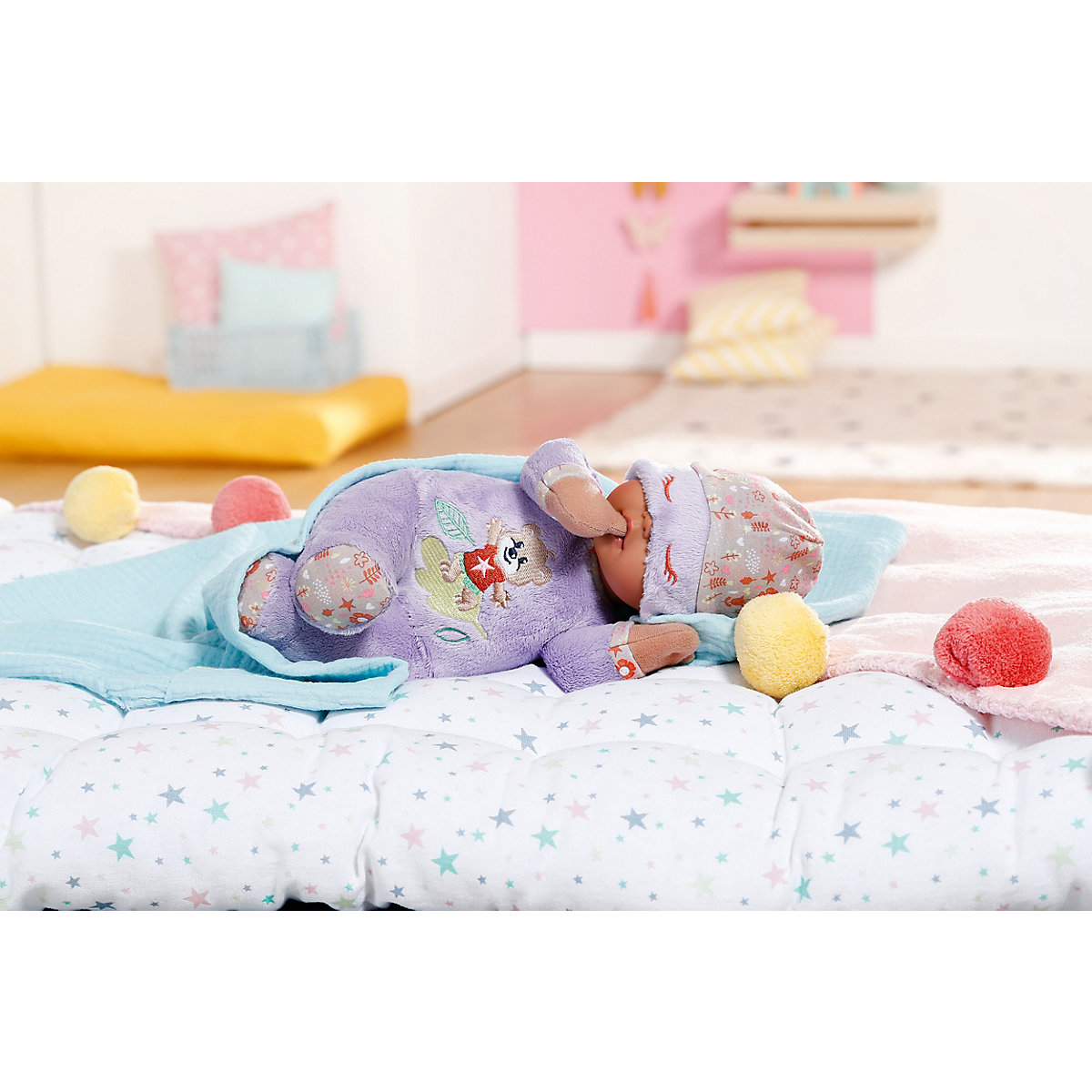 BABY born® Sleepy for babies purple 30cm
