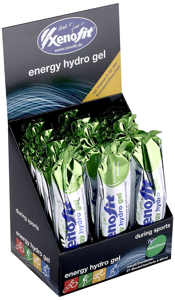 Xenofit Energy Hydro Gel 21x60ml Box kaufen | Bike-Discount