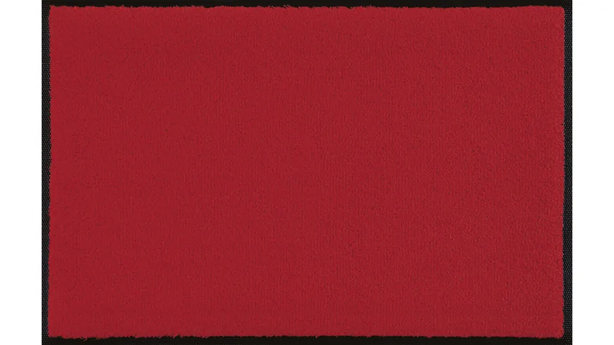 wash+dry Fußmatte Mono 40x60cm Scarlet