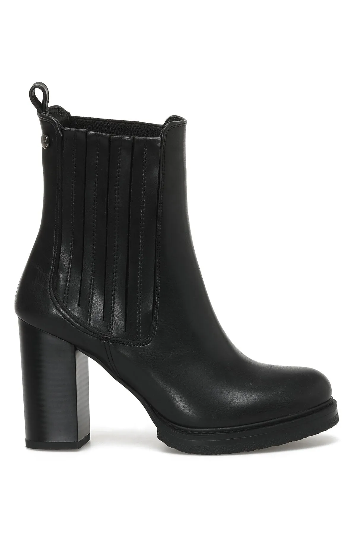 İnci  Stiefelette - Schwarz - Pfennigabsatz/Stiletto