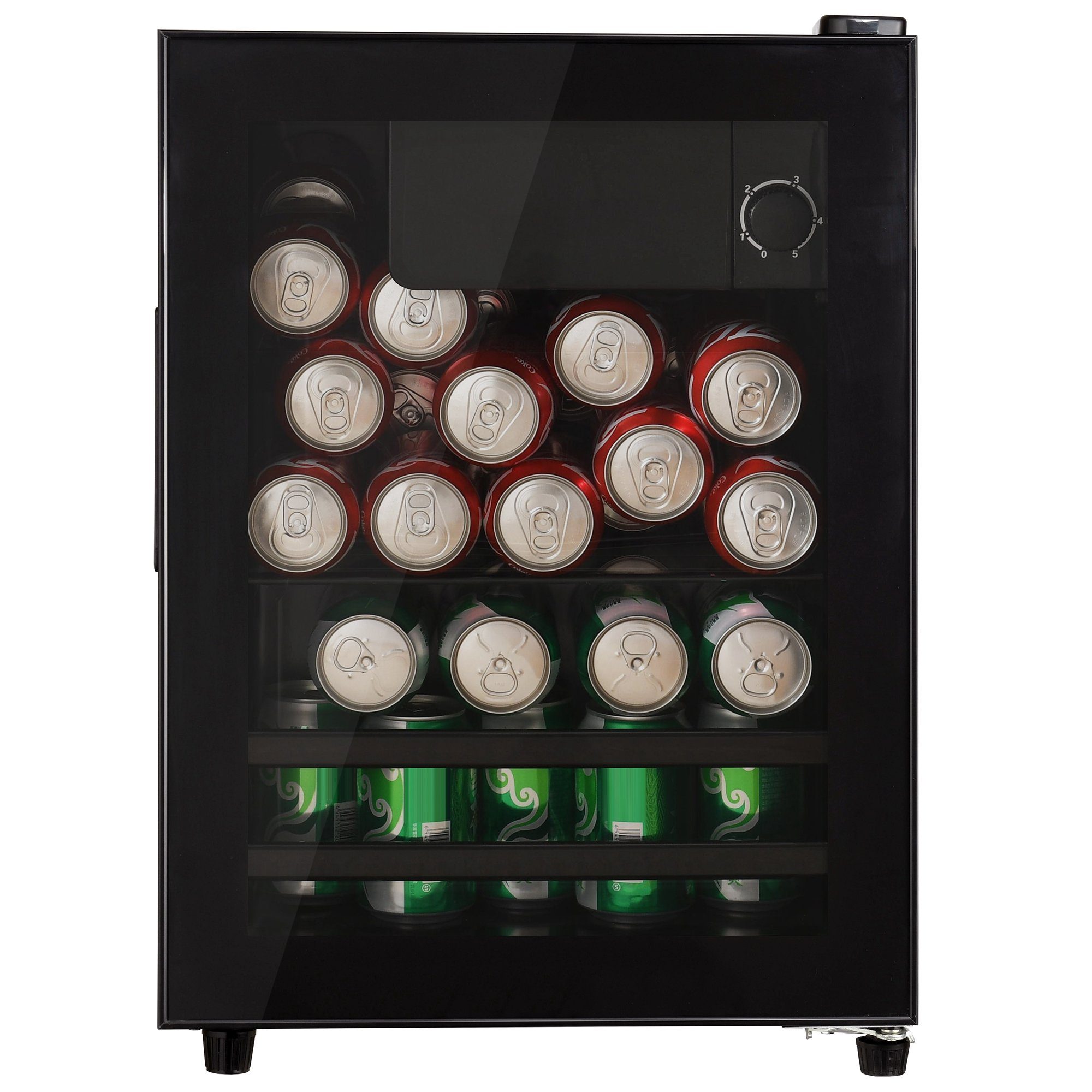 Dedom Getränkekühlschrank SC-55P, Minikühlschrank,Kühlschrank,55L,energieeffizient,Leiser Betrieb