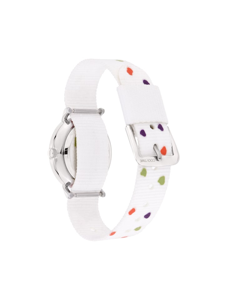 Cool Time Armbanduhr in weiß günstig kaufen onesize