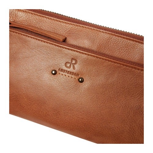 dR Amsterdam Clutch Camel