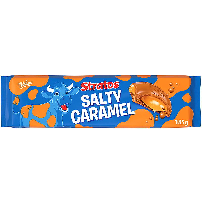 Nidar Stratos Salty Caramel storplate 190 g Nidar