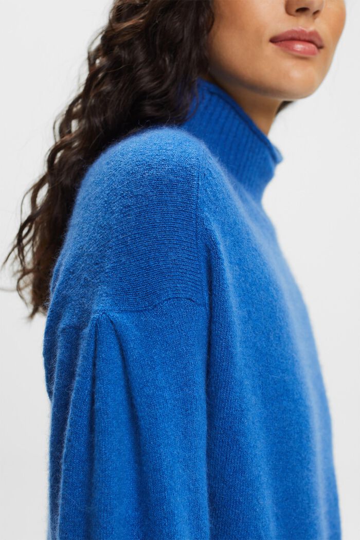 Pullover mit Stehkragen