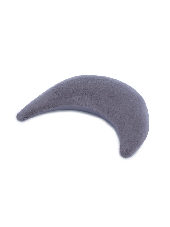 Kinderhaus Blaubär Theraline Plüschmond Stillkissen TOP in Steingrau günstig kaufen 135 cm