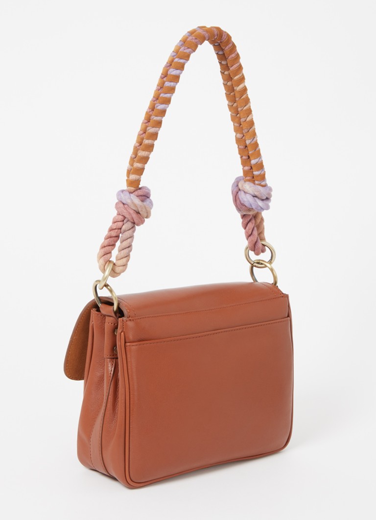 Sessùn Niu Tano leather shoulder bag