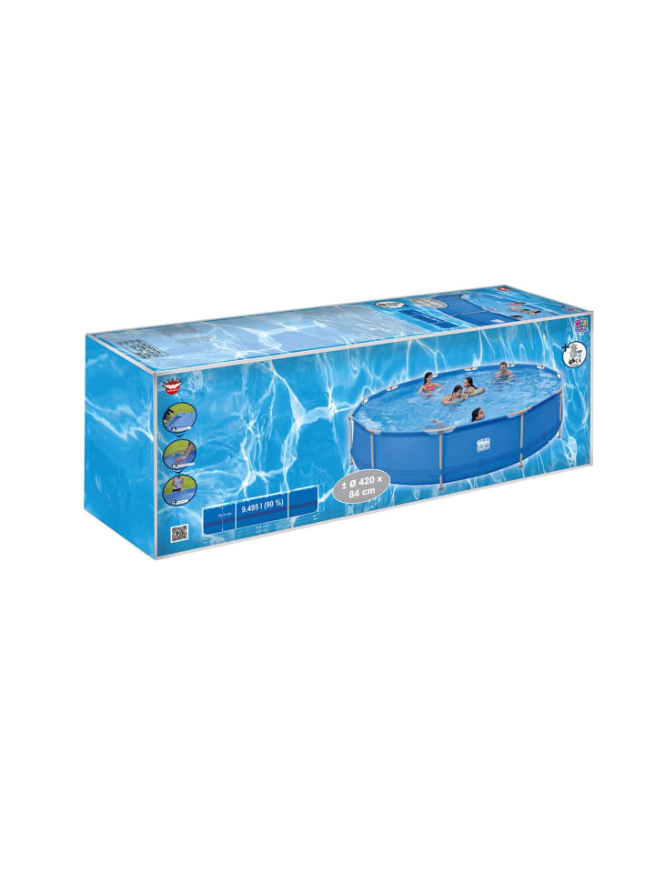 WEHNCKE Stahlrahmenpool-Set 420 x 84 cm in ab 8 Jahre günstig kaufen onesize