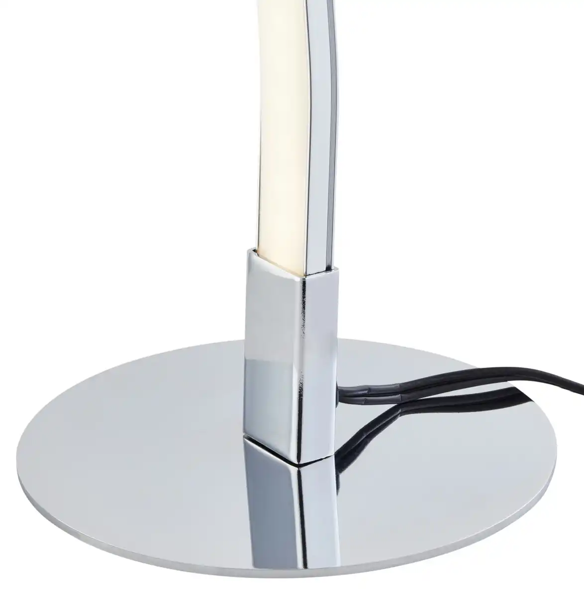 KHG LED-Tischleuchte, Nickel matt