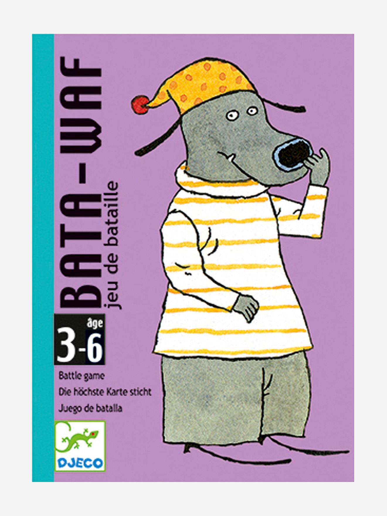 Djeco Kinder Kartenspiel BATA-WAF DJECO - mehrfarbig