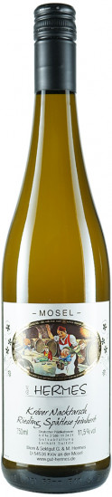 2021 Riesling Spätlese Kröver Nacktarsch feinherb - WeinGut Hermes