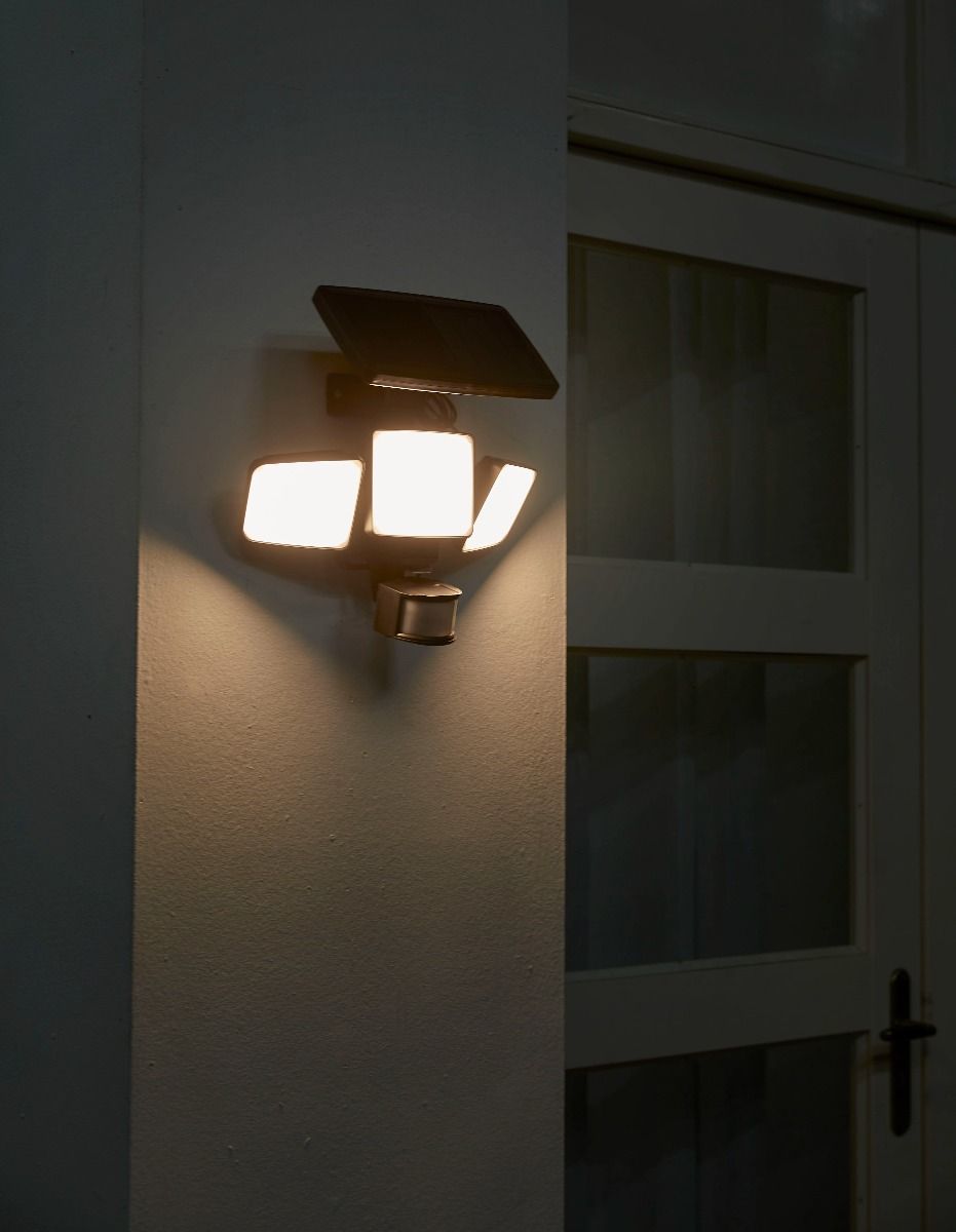 Luxform La Rioja Wandlampe mit Bewegungsmelder