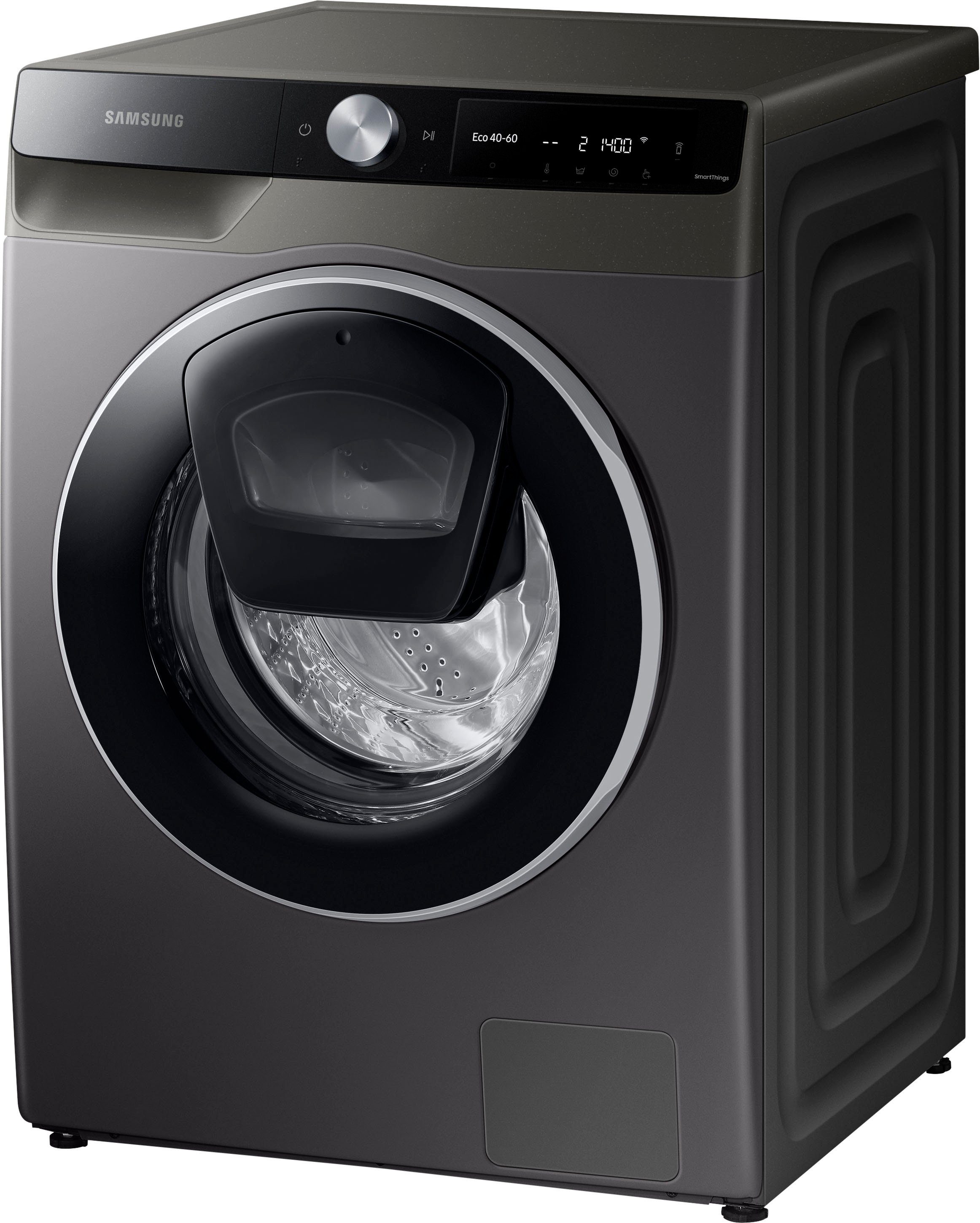 Samsung Waschmaschine WW6500T INOX WW80T654ALX, 8 kg, 1400 U/min, AddWash™