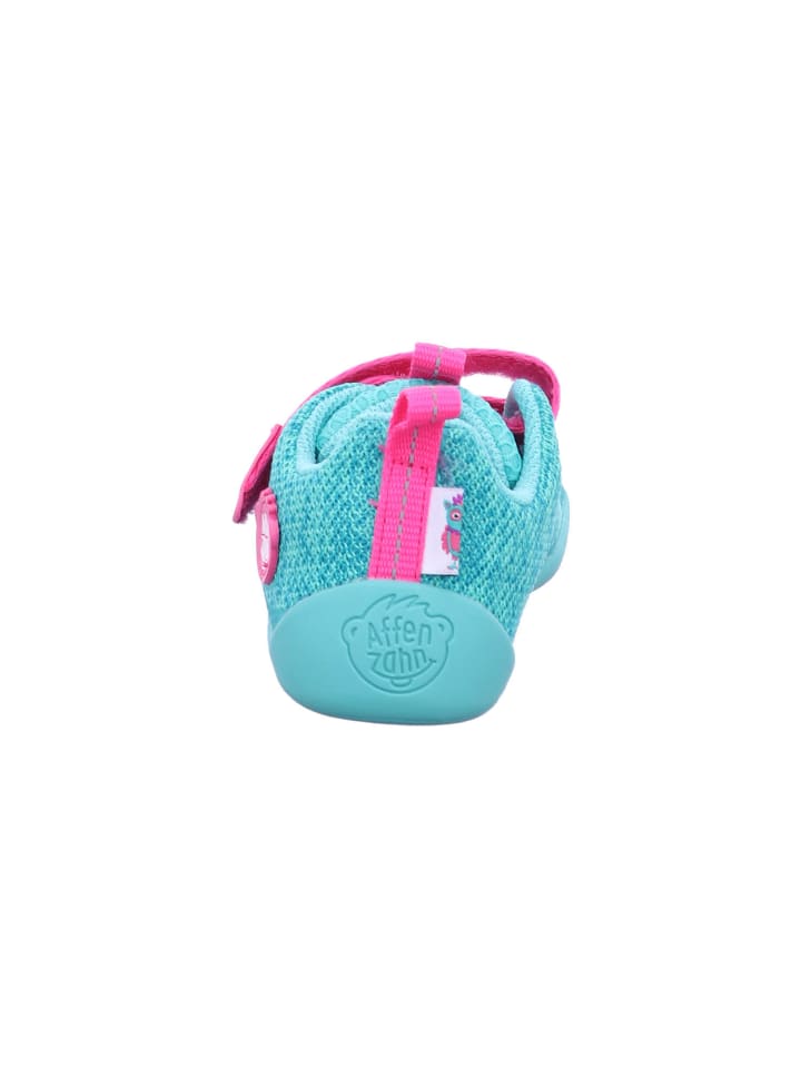 Affenzahn Mädchen Halbschuhe Halbschuh Knit Happy  Eule in Grün günstig kaufen