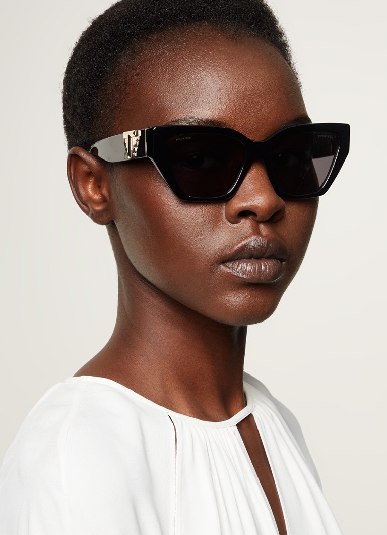 Okulary przeciwsłoneczne Tiffany & Co. TF4218 z polaryzacją