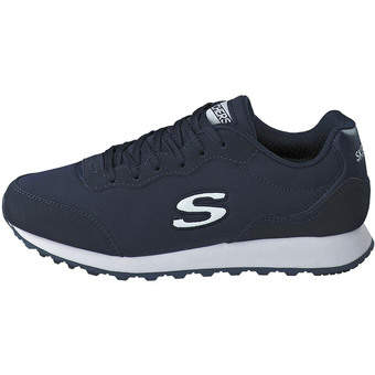 Skechers OG85 Vibe In Sneaker in blau