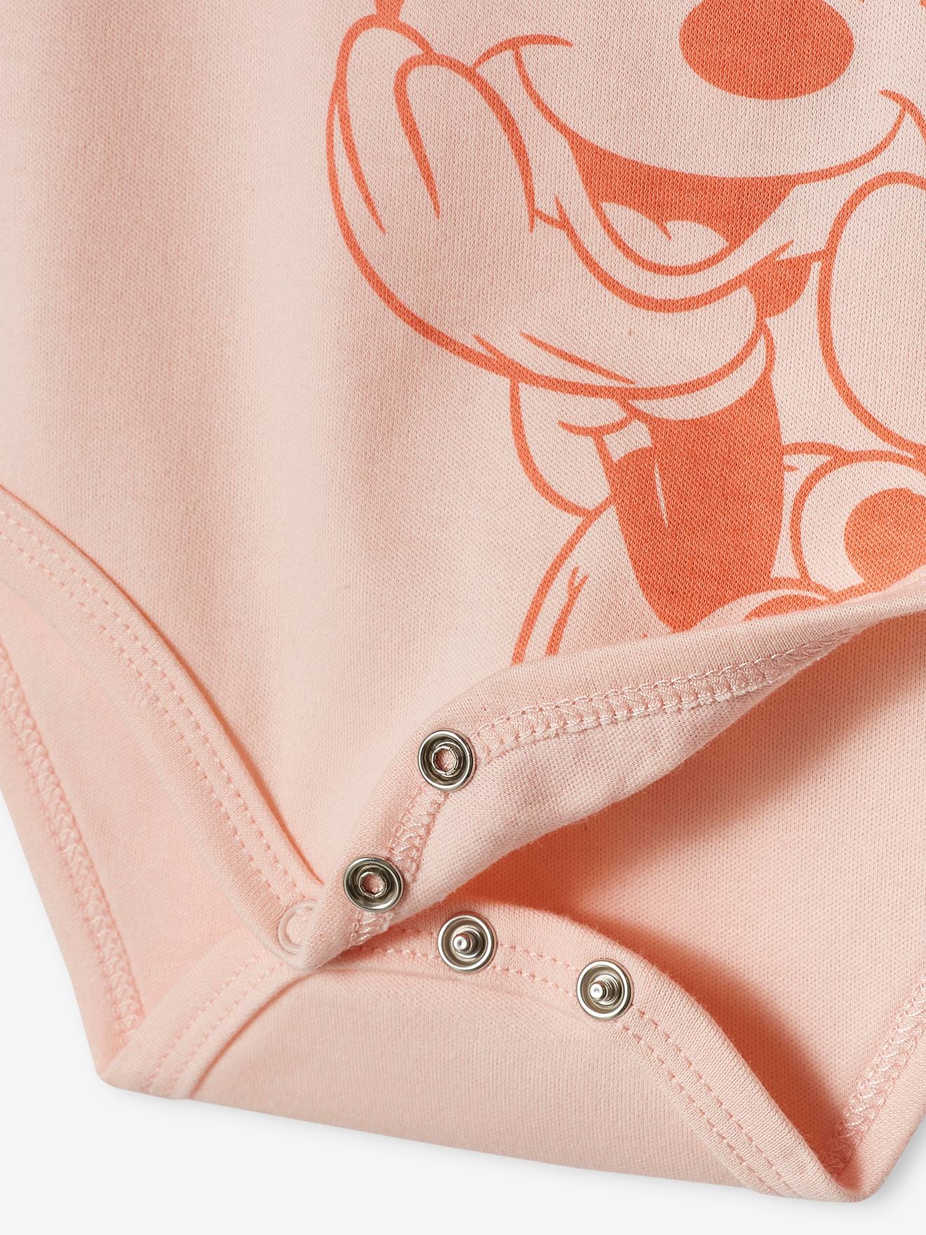 Lot de 2 bodies bébé fille DS® Minnie pêche