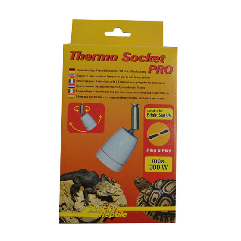 Lucky Reptile Beleuchtung Lucky Reptile ThermoSocket PRO - Porzellanfassung mit Gelenk