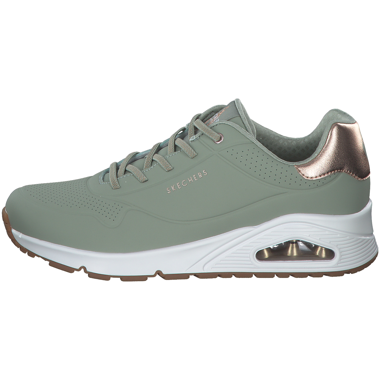 Skechers 155196, Schnürschuhe, Damen, Grün