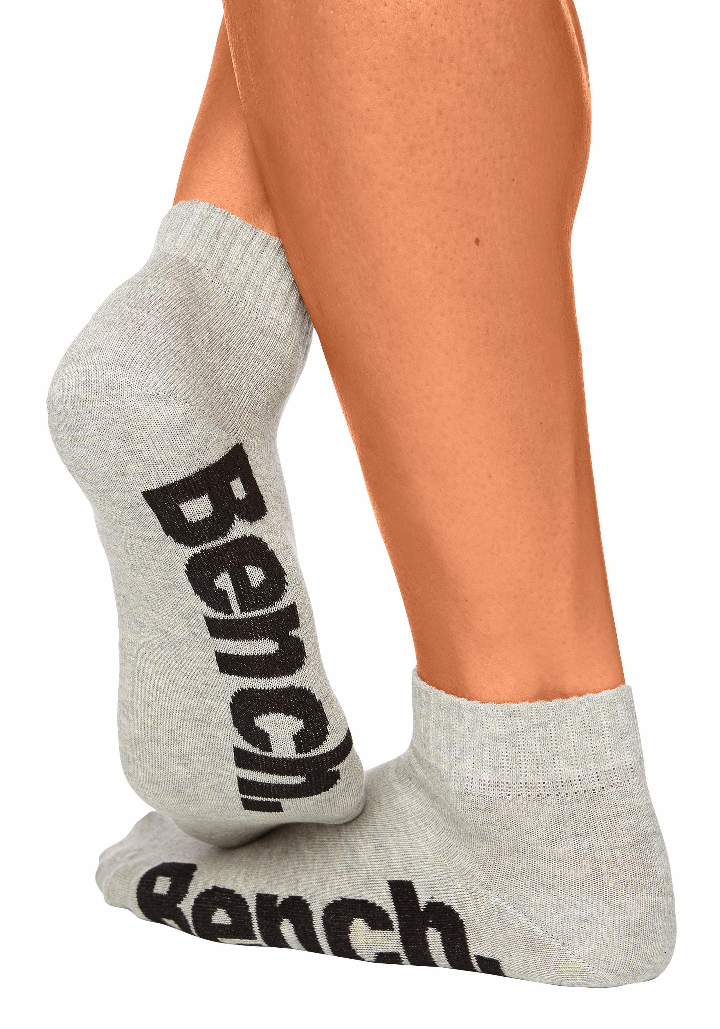 Bench. Kurzsocken (Set, 6-Paar) mit komfortablem Rippbündchen