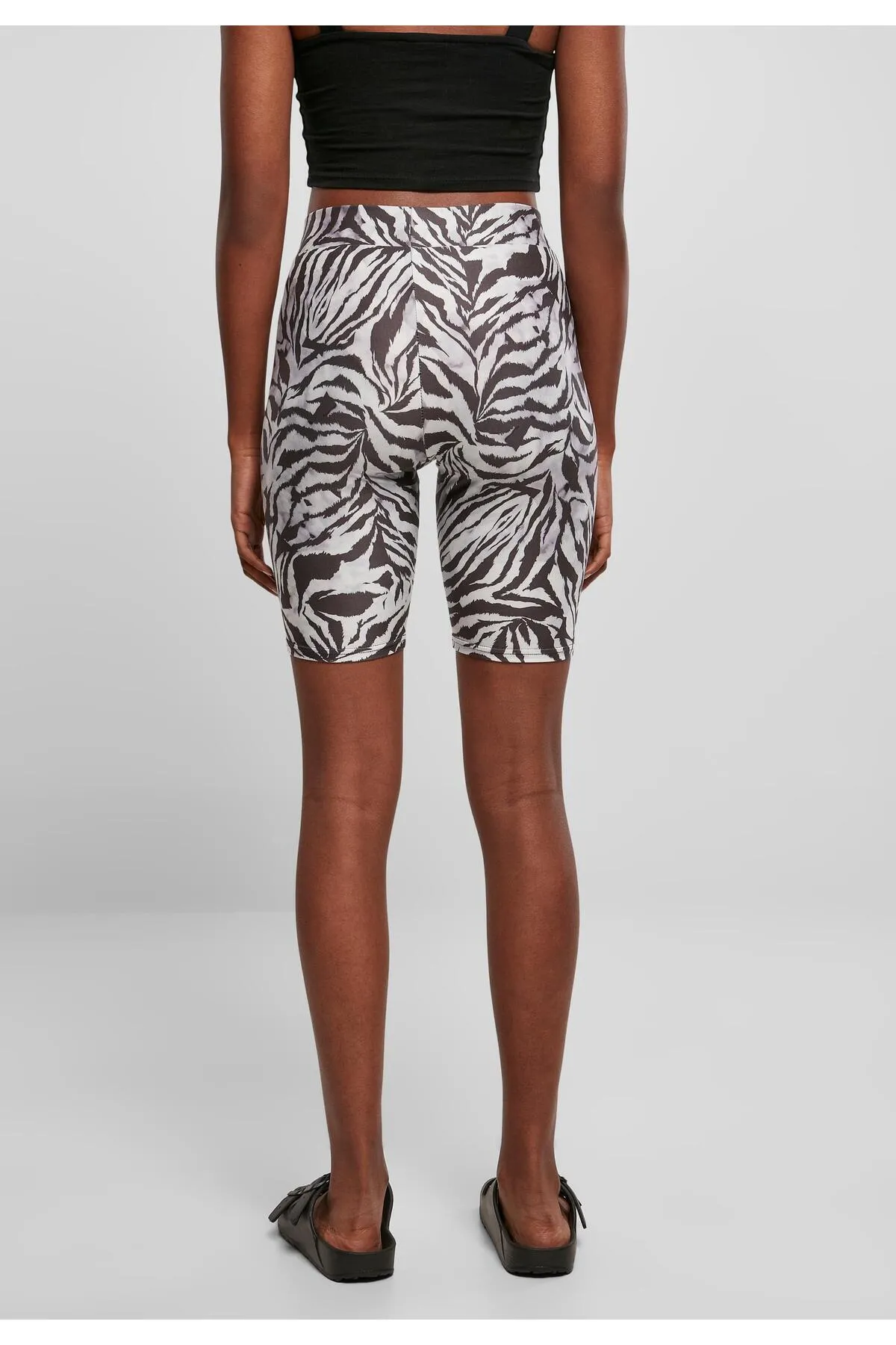 Urban Classics  Damen Ladies Soft AOP Cycle Shorts