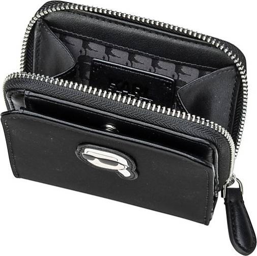 Karl Lagerfeld Geldbörse K/Ikonik 2.0 Small Nylon Zip Wallet