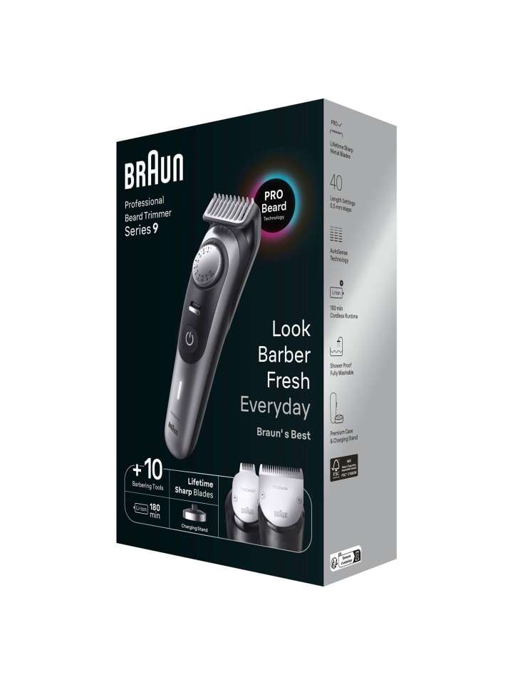 Braun Series 9 BT9420 Bartschneider in Schwarz günstig kaufen onesize