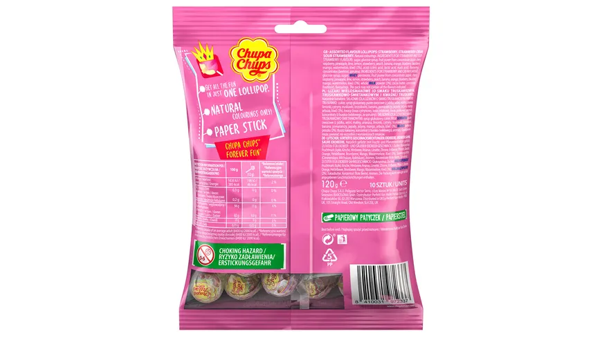 Chupa Chups Strawberry Love 120 g