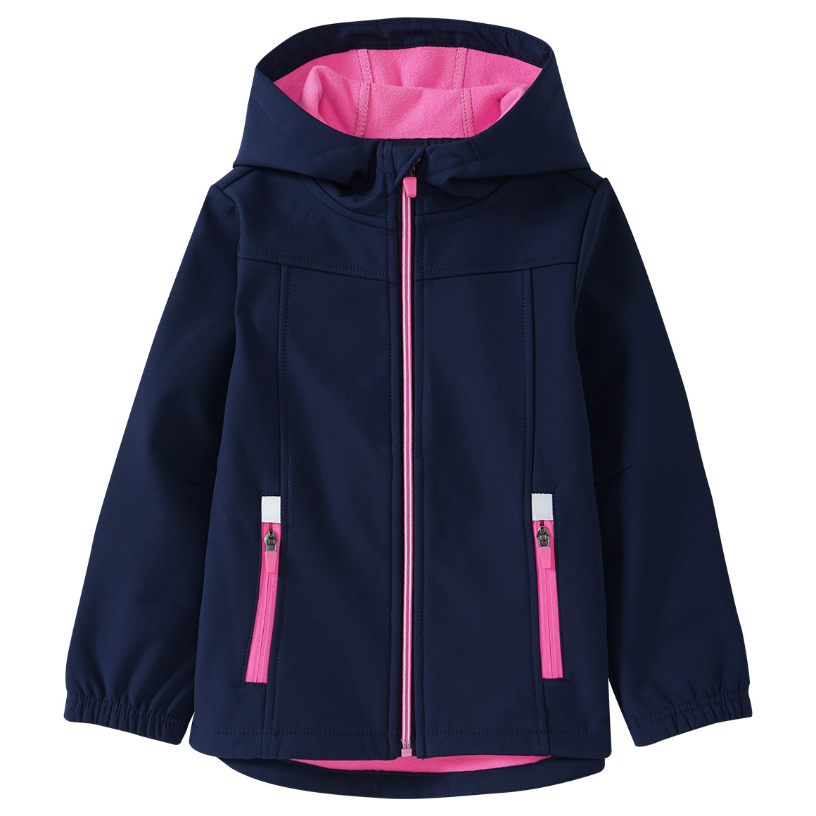 Mädchen Softshelljacke mit Kapuze