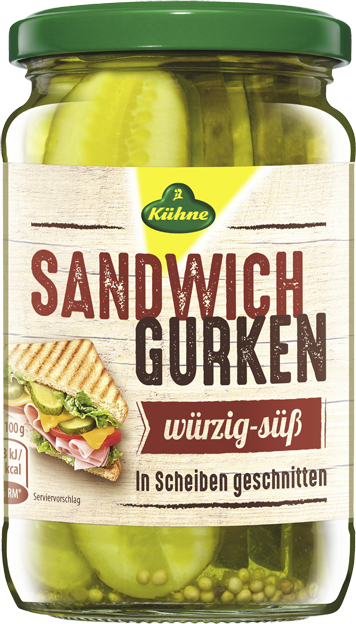 Kühne Sandwich Gurken