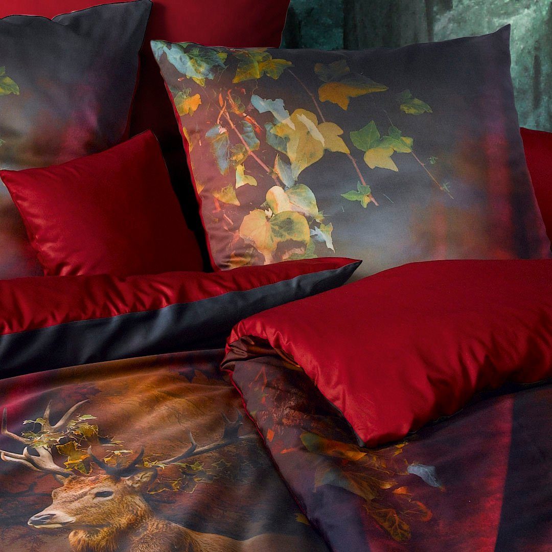 Wendebettwäsche Bed Art S 3759, fleuresse, Mako-Satin, 2 teilig, Vorhang auf