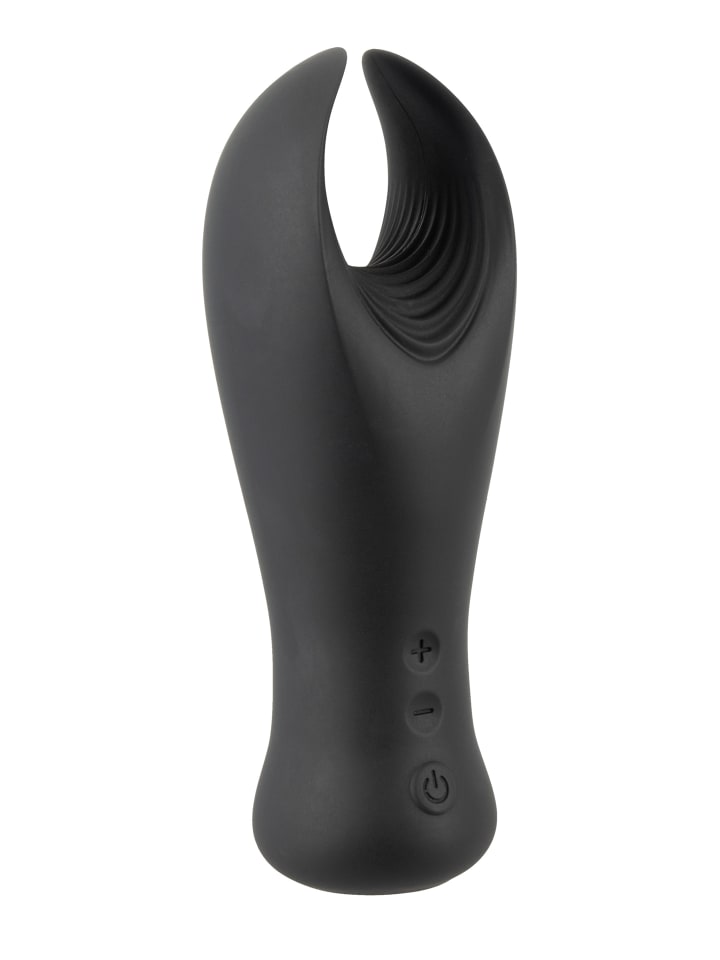 Rebel Masturbator Flügel-Vibrator in schwarz günstig kaufen 16 cm