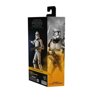 Star Wars: The Clone Wars Black Series Actionfigur Phase II Clone Trooper 15 cm