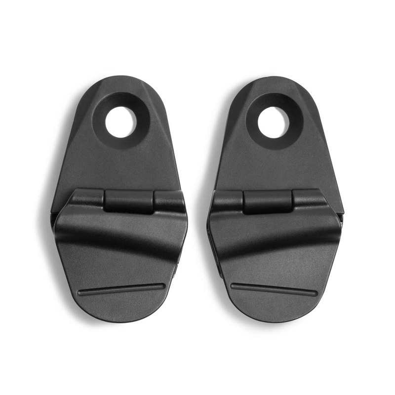 Adaptateurs noirs pour nacelle Yoyo sur poussette Yoyo Connect Babyzen