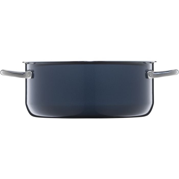 WMF Fusiontec Essential Bratentopf mit Deckel 24cm Blueberry