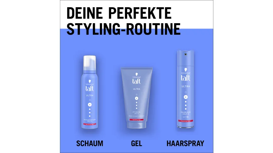TAFT Schaumfestiger Ultra 150ml Haltegrad 4 - starker Halt 150 ml