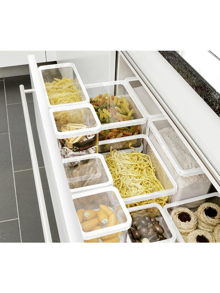 Rotho Set Vorratsdosen1 l LOFT in Weiß günstig kaufen onesize