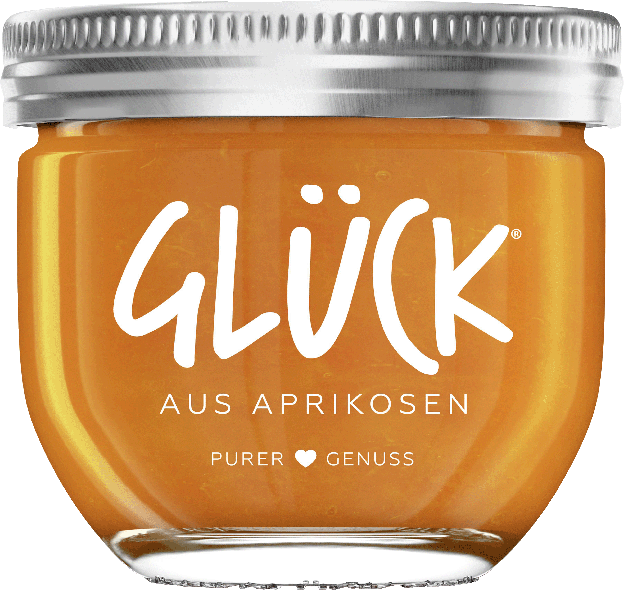Glück Fruchtaufstrich Aprikose