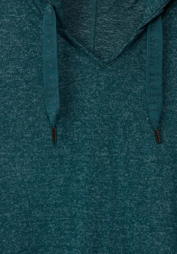 CECIL Kapuzenshirt in Melange