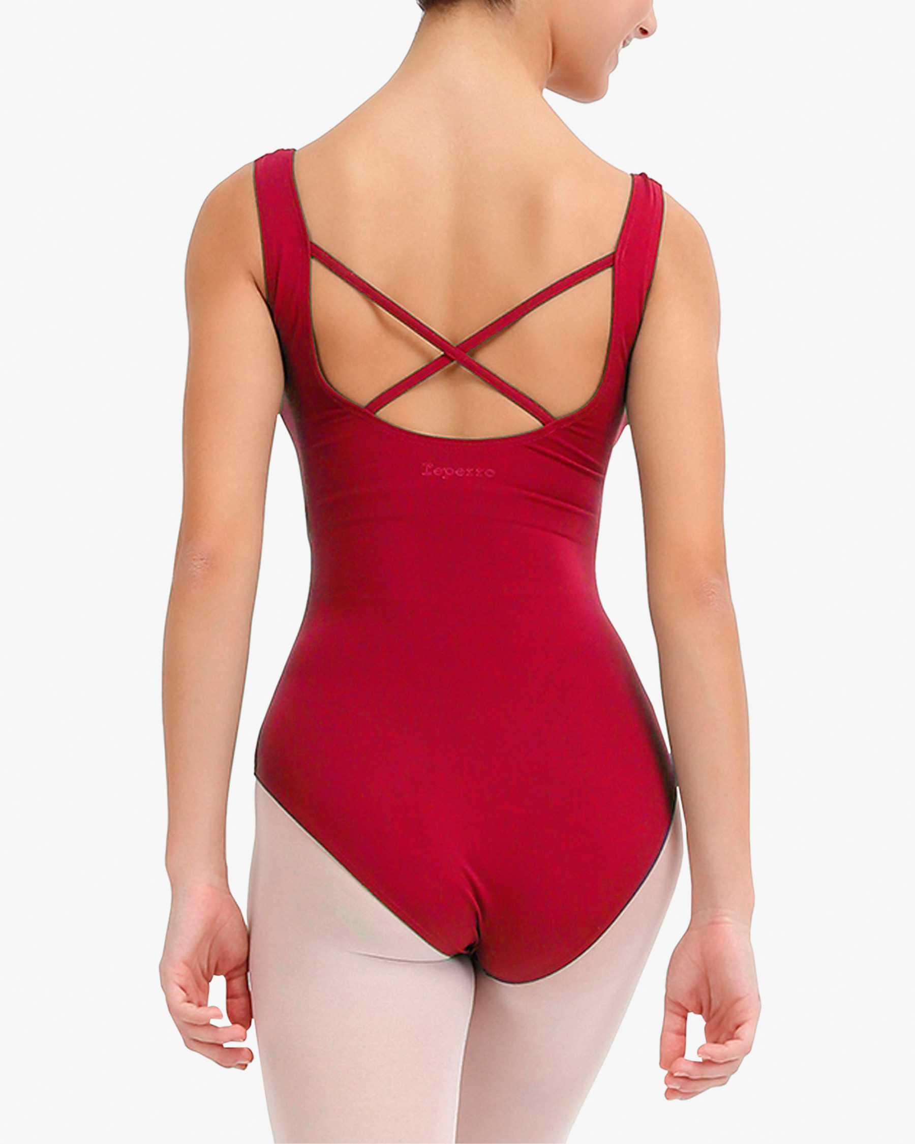 Large straps leotard