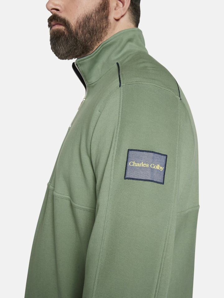 Charles Colby Sweatshirt EARL GARVEYS in grün günstig kaufen