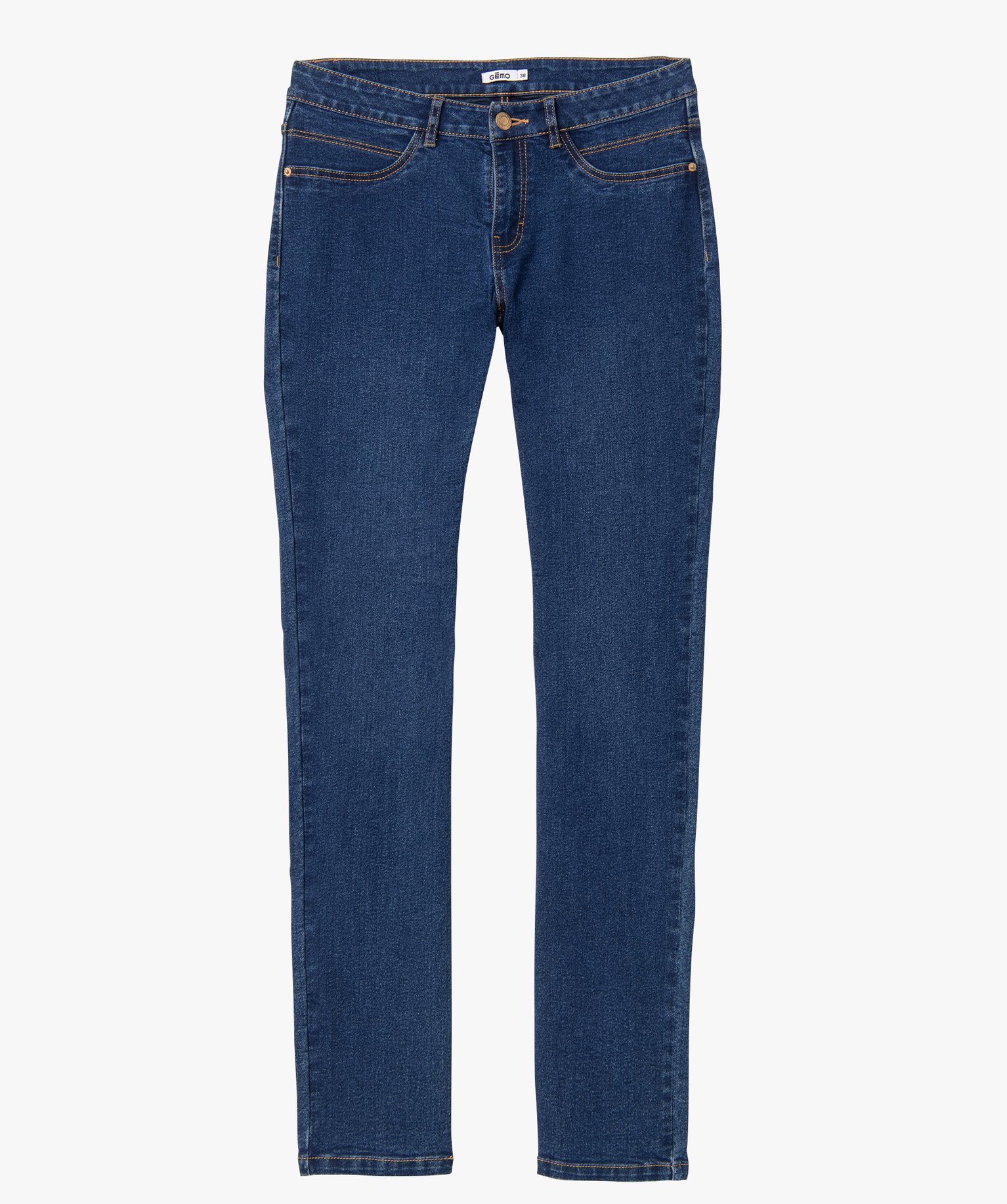 Jean femme coupe Regular stretch - L30 brut | GEMO