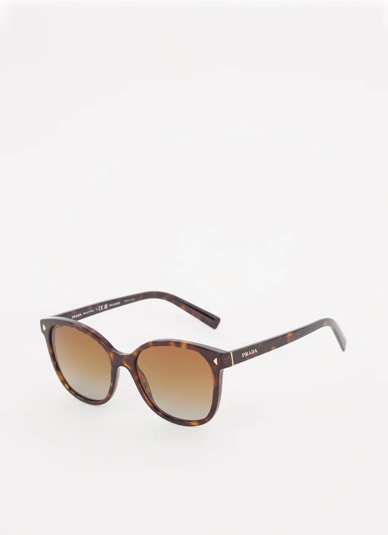 Prada Butterfly polarisierte Sonnenbrille PR22ZS