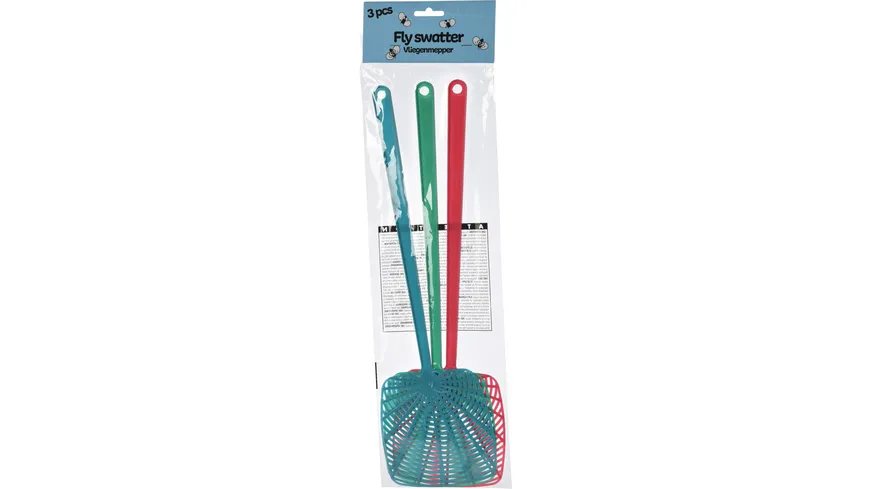 Fliegenklatsche 3er Set
