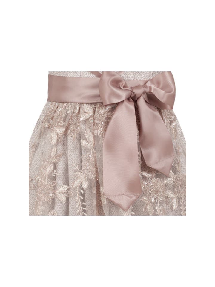 Nübler Kinderdirndl 3-teilig Stella in Taupe günstig kaufen