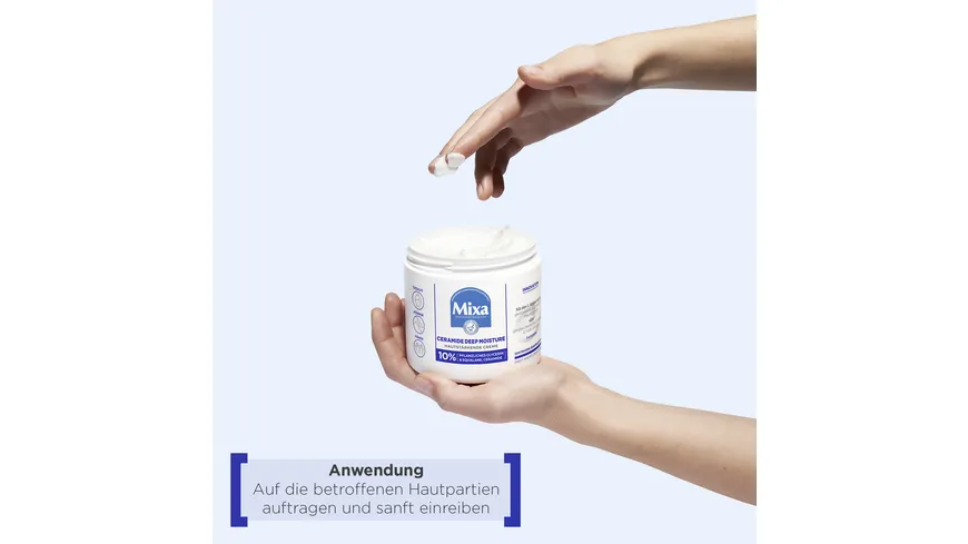 Mixa Ceramide Deep Moisture hautstärkende Creme 400 ml