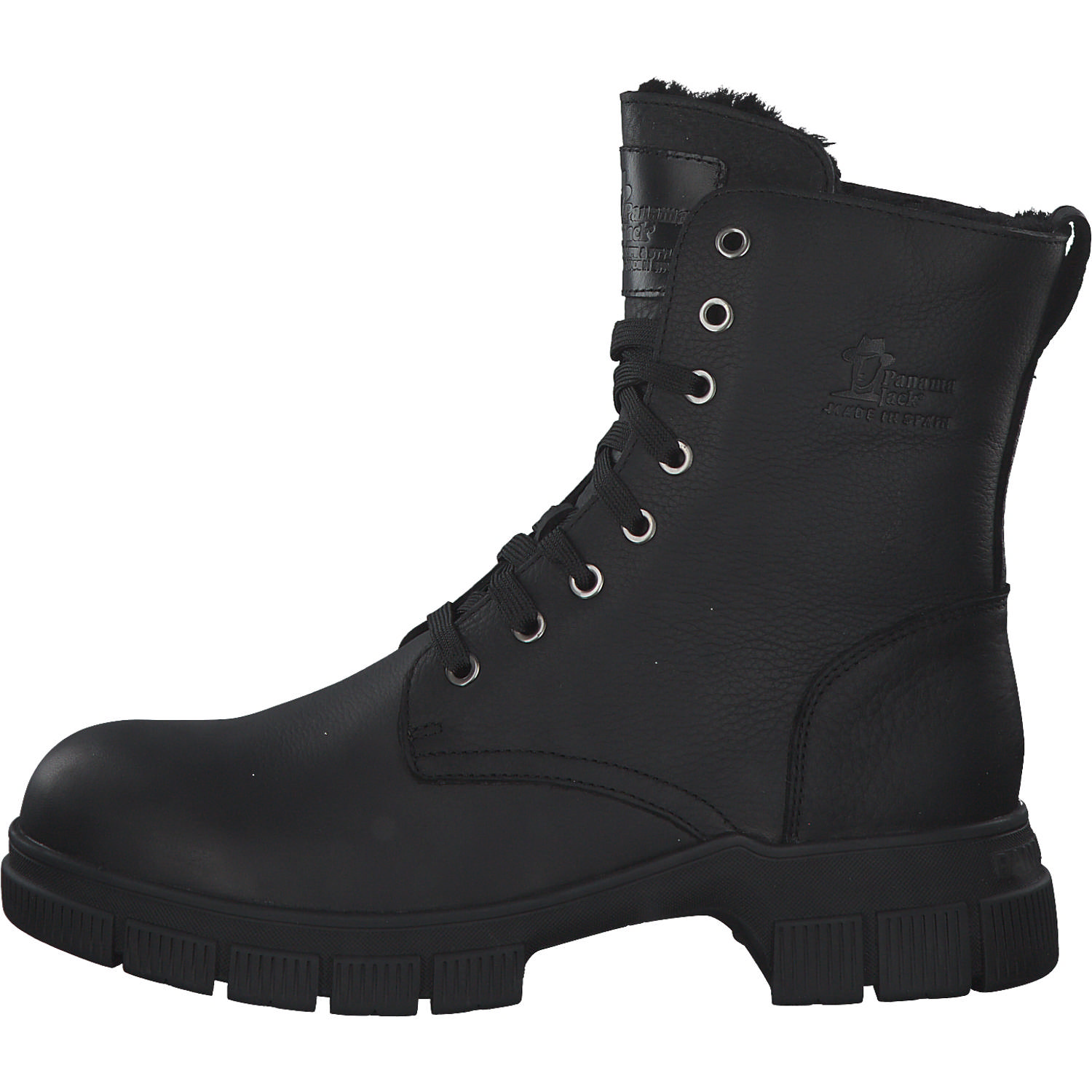 Panama Jack Ninfa Igloo B, Schnürstiefel, Damen, Schwarz