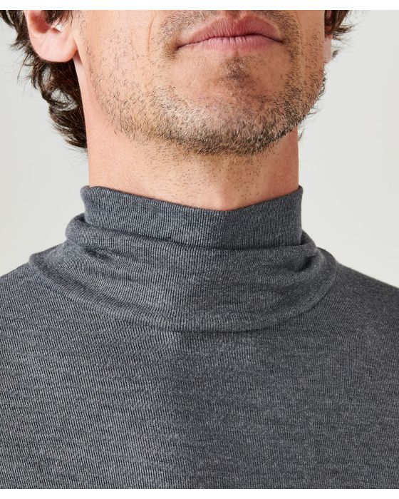 Tee-shirt fine côte manches longues Thermolactyl